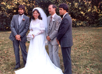 Judy Lynch Wedding 1985