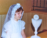 Melissa's 1st Communion 1979
