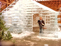 Ice Log Cabin 2008