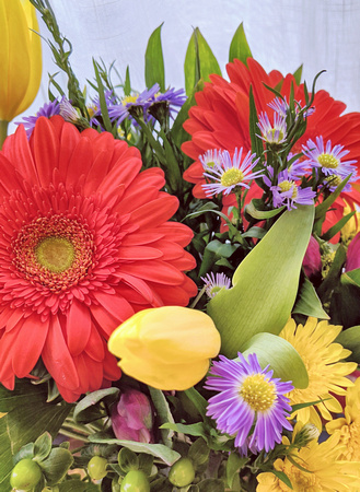 2020 FAA2901 BOUQUET OF GERBERA