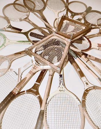 2020 FAA2317 WREATH OF RACQUETS