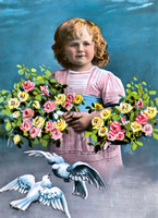 1910 FAA3532 ROSY PORTRAIT